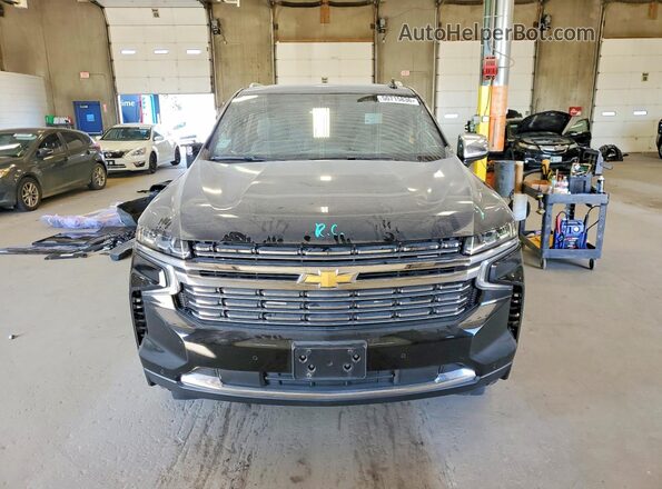 1GNSKFKDXPR254303 2023 CHEVROLET SUBURBAN Черный Вид спереди