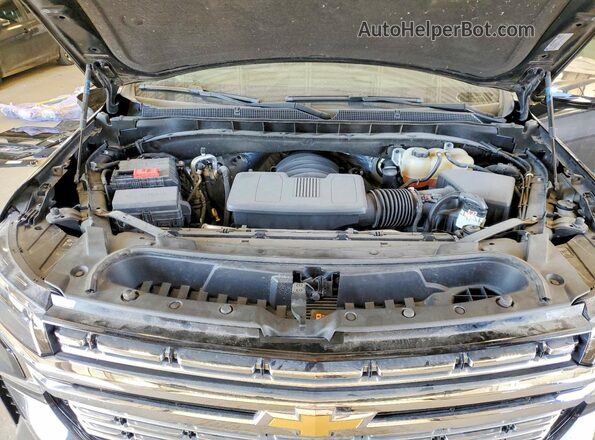 1GNSKFKDXPR254303 2023 CHEVROLET SUBURBAN Черный Вид подкапотного пространства