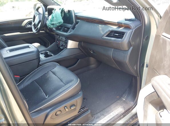 1GNSKFKDXPR551538 2023 CHEVROLET SUBURBAN Gray წინა სალონის ხედი