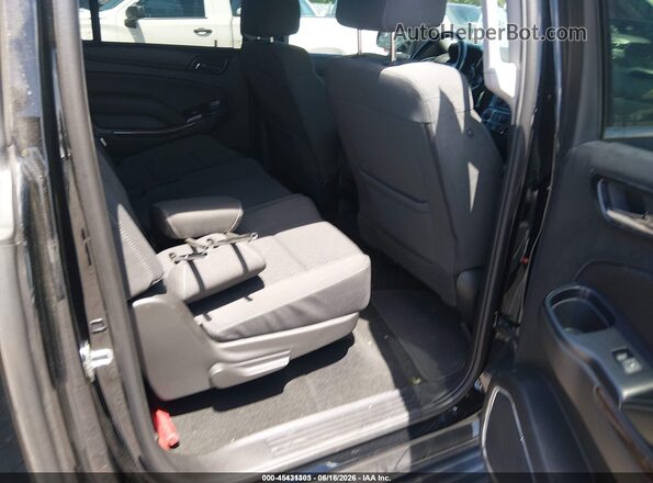1GNSKGEC6JR310222 2018 CHEVROLET SUBURBAN Black Widok naklejki z numerem VIN