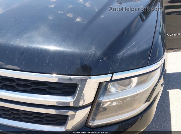 1GNSKGEC6JR310222 2018 CHEVROLET SUBURBAN Black Widok z przodu