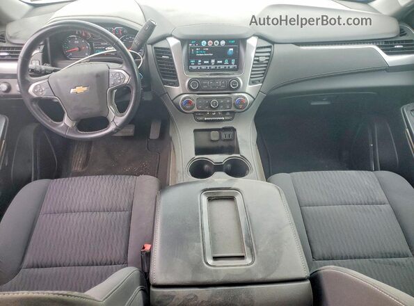 1GNSKGKC2LR168734 2020 CHEVROLET SUBURBAN Черный Вид панели приборов
