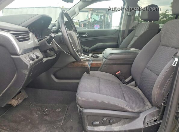 1GNSKGKC2LR168734 2020 CHEVROLET SUBURBAN Черный Вид салона спереди