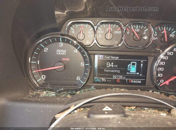 1GNSKHKC1GR240888 2016 CHEVROLET SUBURBAN Серый Вид задних сидений