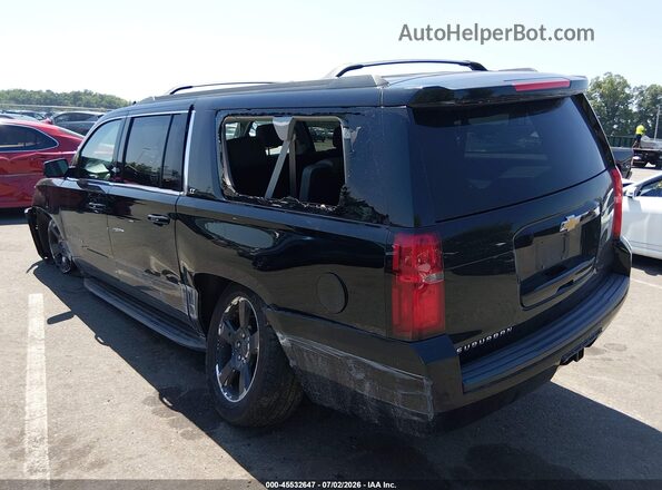 1GNSKHKC1GR411915 2016 CHEVROLET SUBURBAN Черный Задняя левая четверть