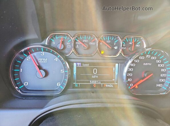 1GNSKHKC2JR169580 2018 CHEVROLET SUBURBAN Черный Вид щитка приборов