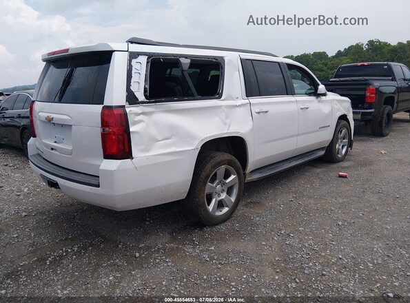1GNSKHKC2JR281392 2018 CHEVROLET SUBURBAN White Trasero derecho