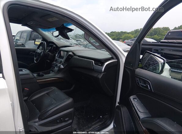 1GNSKHKC2JR281392 2018 CHEVROLET SUBURBAN White Vista interior delantera