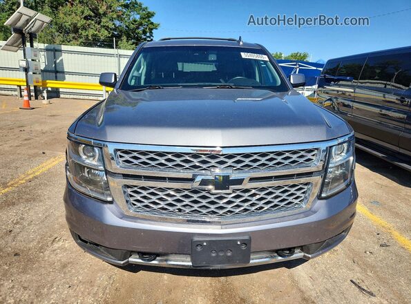 1GNSKHKC2JR296149 2018 CHEVROLET SUBURBAN Gray Front view