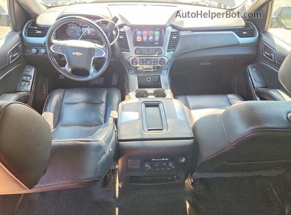 1GNSKHKC2JR296149 2018 CHEVROLET SUBURBAN Gray Dashboard view
