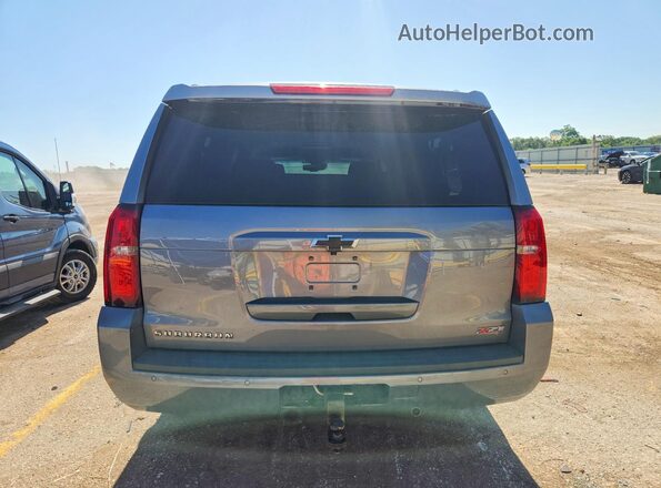1GNSKHKC2JR296149 2018 CHEVROLET SUBURBAN Gray Rear view