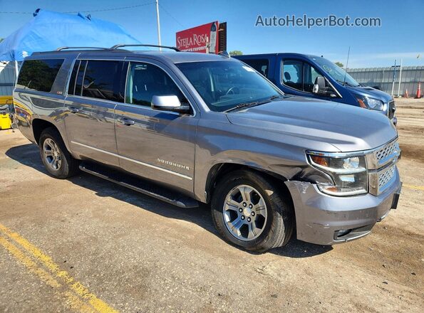 1GNSKHKC2JR296149 2018 CHEVROLET SUBURBAN Gray Front right