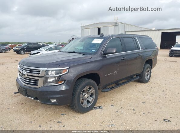1GNSKHKC2JR299794 2018 CHEVROLET SUBURBAN Gray Front left