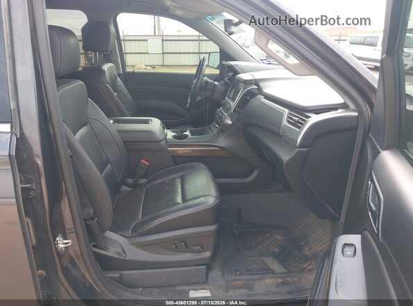 1GNSKHKC2JR299794 2018 CHEVROLET SUBURBAN Gray Front interior view