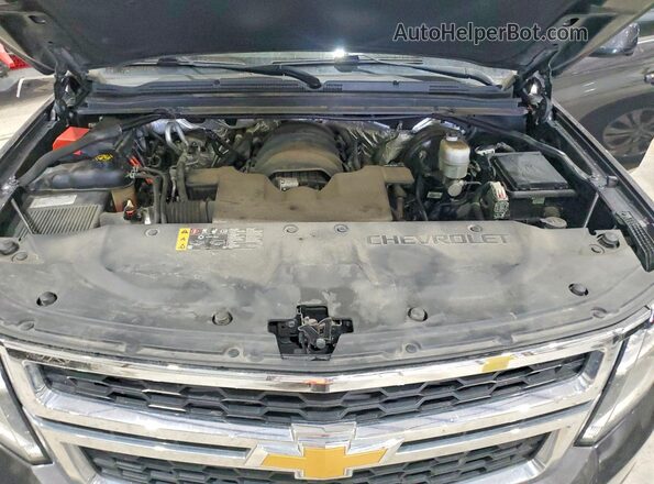 1GNSKHKC3HR240845 2017 CHEVROLET SUBURBAN Gray Vista del compartimento del motor