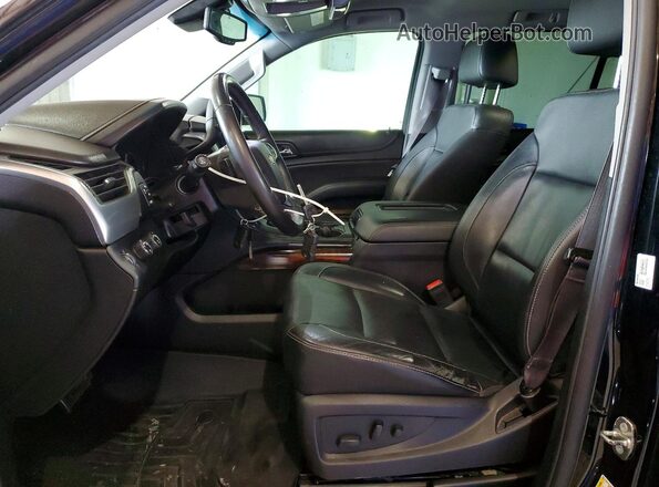 1GNSKHKC3HR397758 2017 CHEVROLET SUBURBAN Black Widok wnętrza z przodu