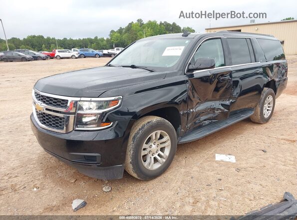 1GNSKHKC3LR210401 2020 CHEVROLET SUBURBAN Черный Передняя левая четверть