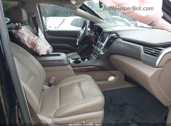 1GNSKHKC3LR210401 2020 CHEVROLET SUBURBAN Черный Вид салона спереди