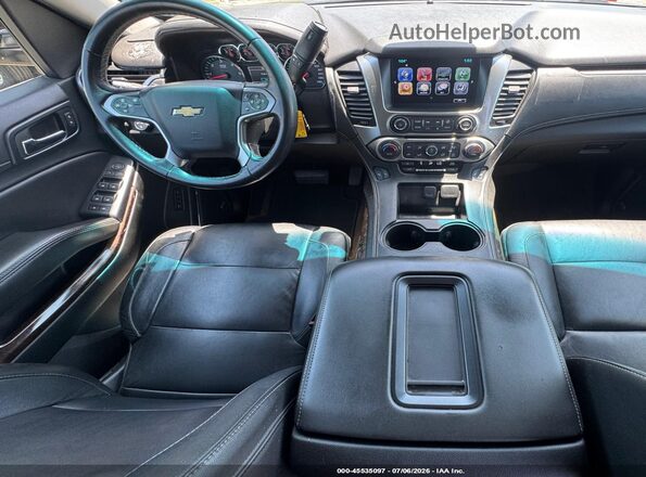 1GNSKHKC4JR238205 2018 CHEVROLET SUBURBAN Black VIN կոդի պիտակի տեսք