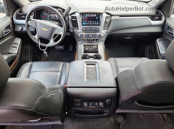 1GNSKHKC5GR345496 2016 CHEVROLET SUBURBAN Black წინა პანელის ხედი
