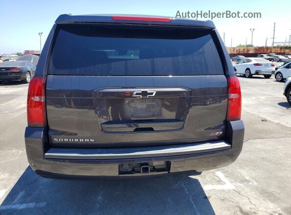 1GNSKHKC5JR232400 2018 CHEVROLET SUBURBAN Black Հետևի տեսք