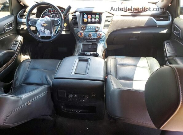 1GNSKHKC5JR232400 2018 CHEVROLET SUBURBAN Black Առջևի վահանակի տեսք