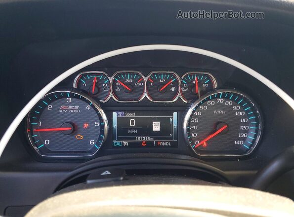 1GNSKHKC5JR232400 2018 CHEVROLET SUBURBAN Black Սարքավորումների վահանակի տեսք
