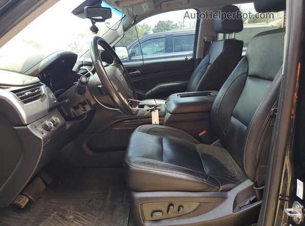1GNSKHKC5LR152744 2020 CHEVROLET SUBURBAN Black წინა სალონის ხედი