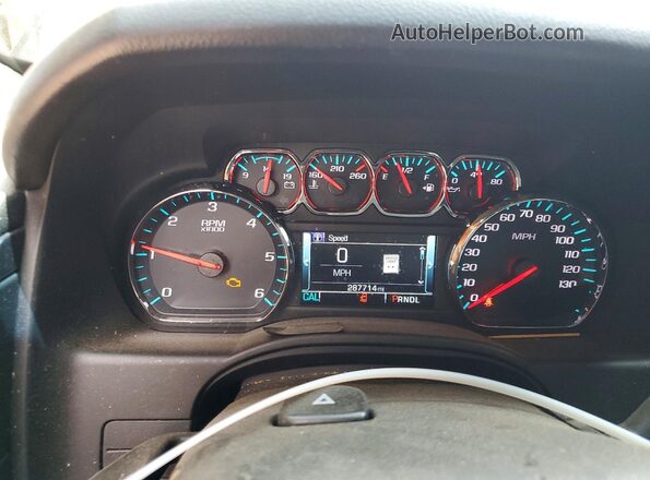 1GNSKHKC5LR152744 2020 CHEVROLET SUBURBAN Black ხელსაწყოთა პანელის ხედი