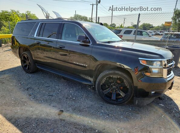 1GNSKHKC6LR136598 2020 CHEVROLET SUBURBAN Black Przód prawy