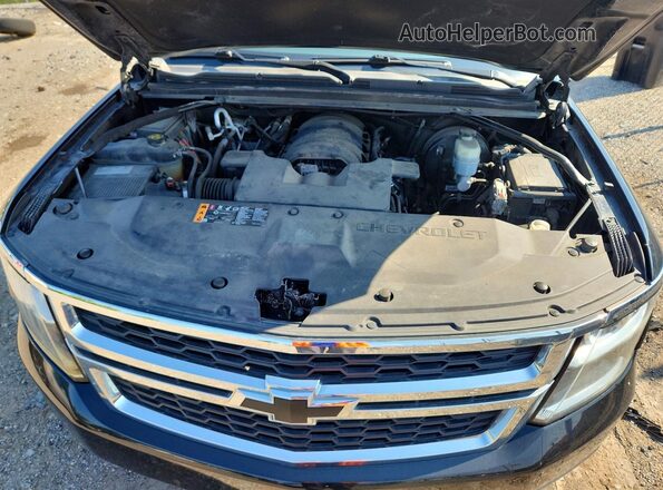 1GNSKHKC6LR136598 2020 CHEVROLET SUBURBAN Black Widok komory silnika