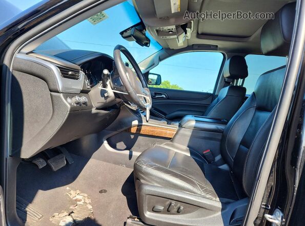 1GNSKHKC6LR136598 2020 CHEVROLET SUBURBAN Black Widok wnętrza z przodu