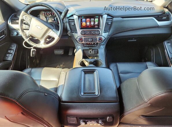 1GNSKHKC6LR136598 2020 CHEVROLET SUBURBAN Black Widok deski rozdzielczej