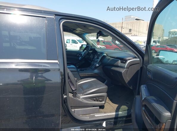 1GNSKHKC7GR165940 2016 CHEVROLET SUBURBAN Black Вид салону спереду
