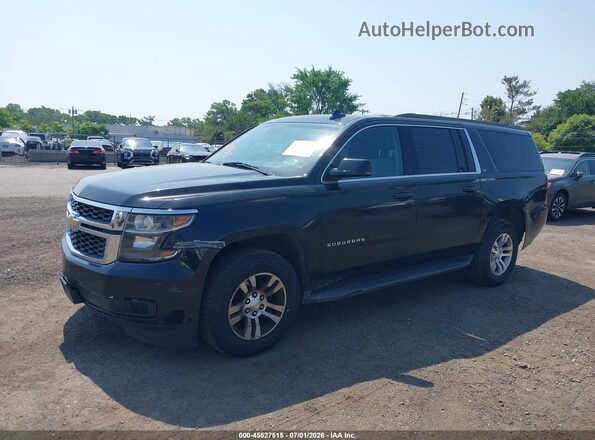 1GNSKHKC7GR165940 2016 CHEVROLET SUBURBAN Black Вид спереду