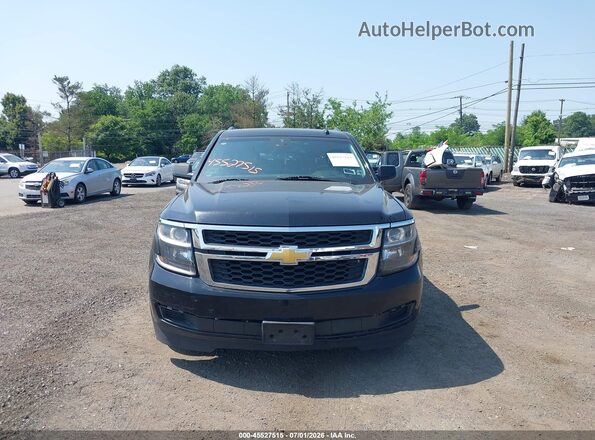 1GNSKHKC7GR165940 2016 CHEVROLET SUBURBAN Black Вид щитка приладів