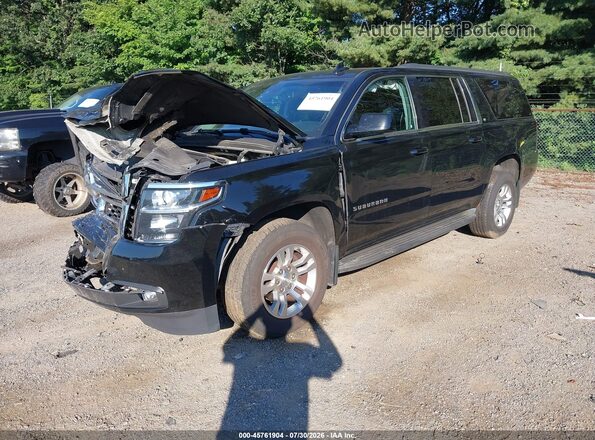 1GNSKHKC7GR292008 2016 CHEVROLET SUBURBAN Black Vista tres cuartos delantera izquierda