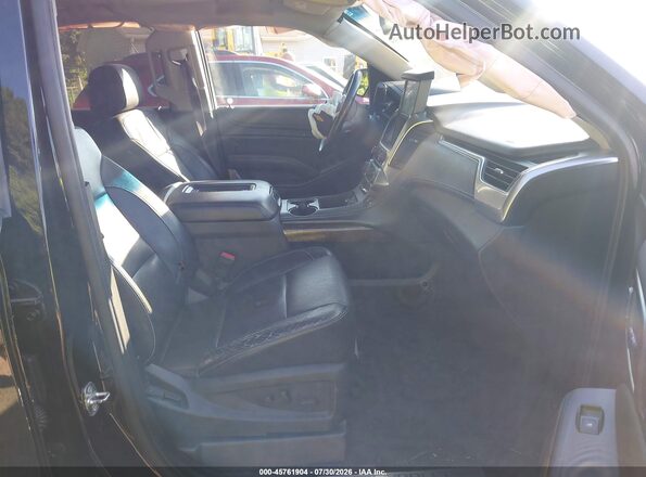 1GNSKHKC7GR292008 2016 CHEVROLET SUBURBAN Black Vista interior delantera