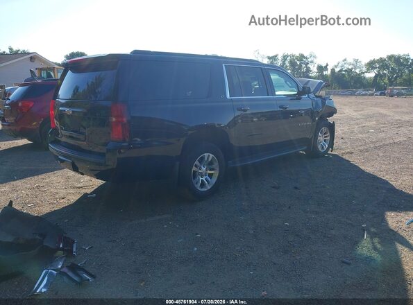 1GNSKHKC7GR292008 2016 CHEVROLET SUBURBAN Black Trasero derecho