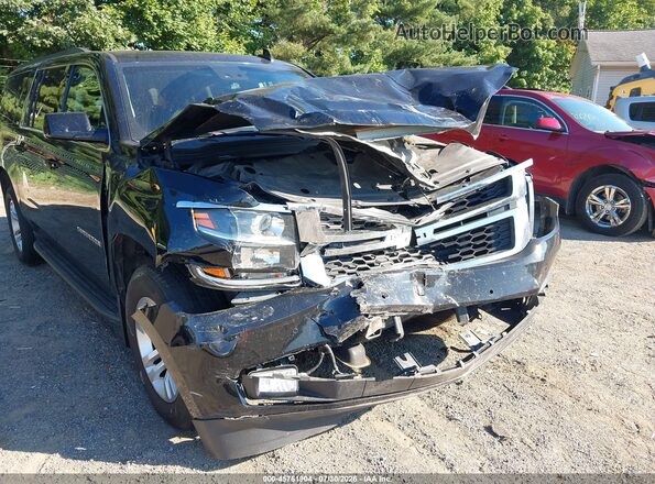 1GNSKHKC7GR292008 2016 CHEVROLET SUBURBAN Black Vista frontal