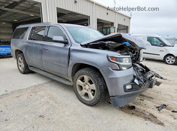 1GNSKHKC7JR265849 2018 CHEVROLET SUBURBAN Gray Front right