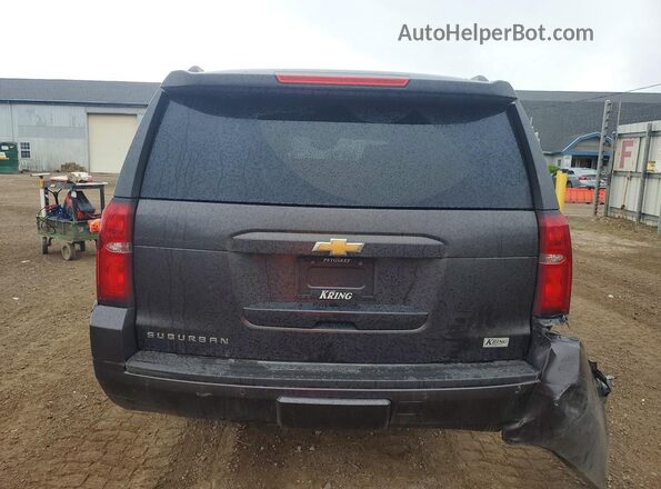 1GNSKHKC7JR373761 2018 CHEVROLET SUBURBAN Charcoal Հետևի տեսք