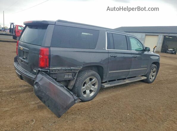 1GNSKHKC7JR373761 2018 CHEVROLET SUBURBAN Charcoal Հետևի աջ