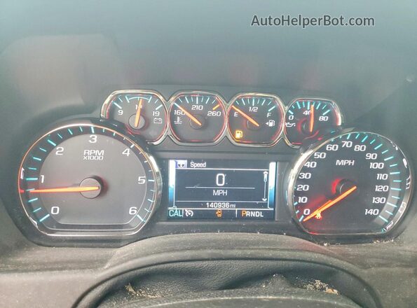 1GNSKHKC7JR373761 2018 CHEVROLET SUBURBAN Charcoal Սարքավորումների վահանակի տեսք