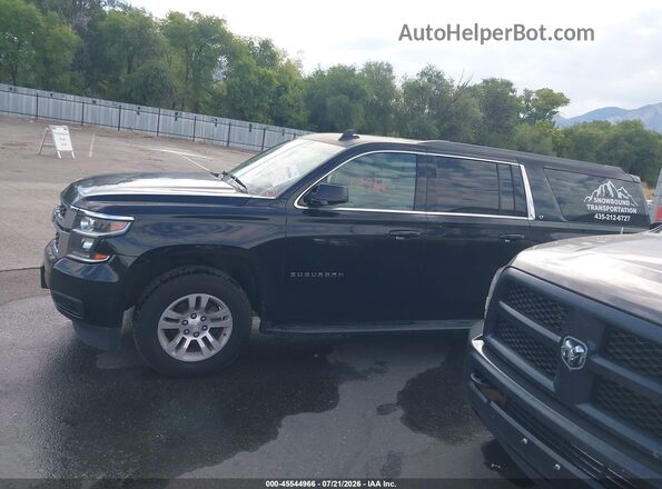 1GNSKHKC8HR175801 2017 CHEVROLET SUBURBAN Black Панорамний вид салону 360°