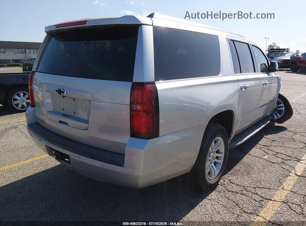 1GNSKHKC8HR204522 2017 CHEVROLET SUBURBAN Silver Rear right