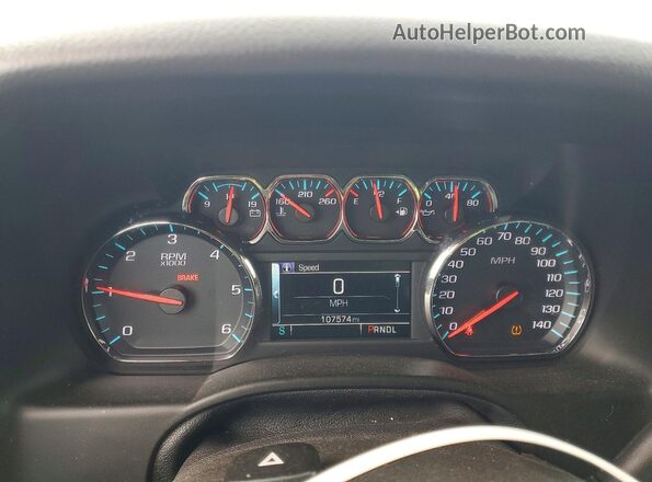 1GNSKHKC8LR109967 2020 CHEVROLET SUBURBAN Gray Vista del cuadro de instrumentos