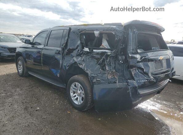 1GNSKHKC8LR255494 2020 CHEVROLET SUBURBAN Черный Задняя левая четверть