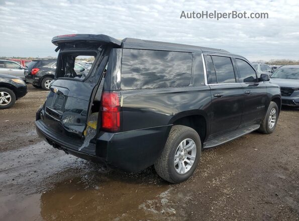1GNSKHKC8LR255494 2020 CHEVROLET SUBURBAN Черный Задняя правая четверть