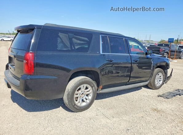 1GNSKHKC9GR234725 2016 CHEVROLET SUBURBAN Black Tył prawy